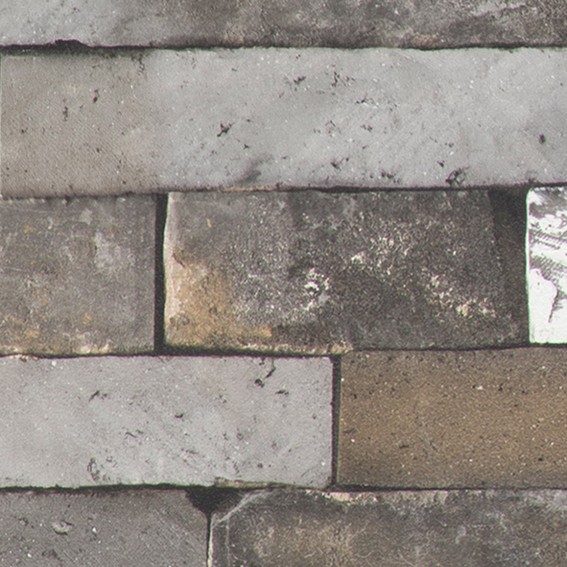 カフェ風な空間にも!レンガ柄壁紙