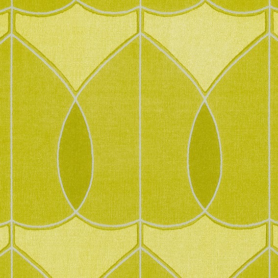 可愛らしさのあるモダン柄壁紙