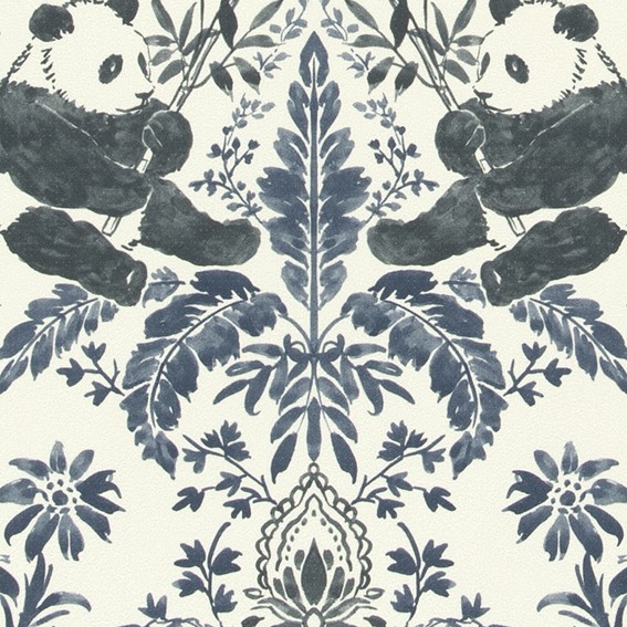 レトロで高級感のあるデザイン壁紙