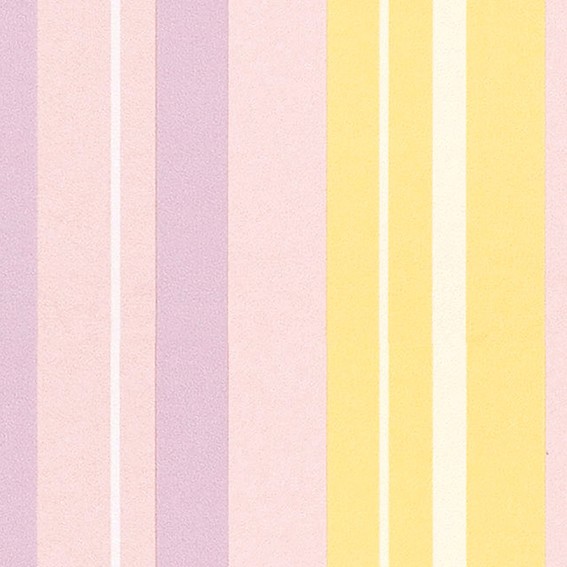 子供部屋にも!ストライプ&ドット柄壁紙