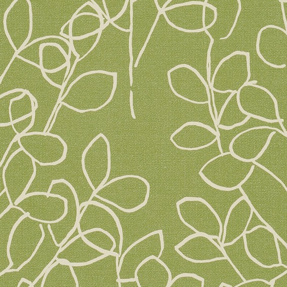 優しい色味の花柄壁紙