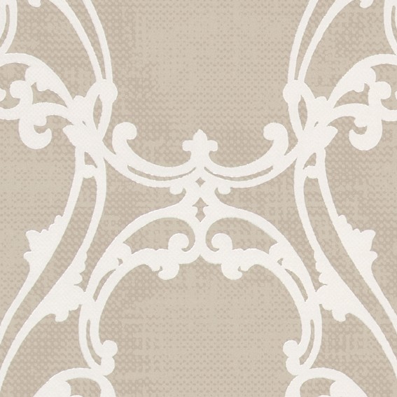 上品なクラシカルデザイン壁紙