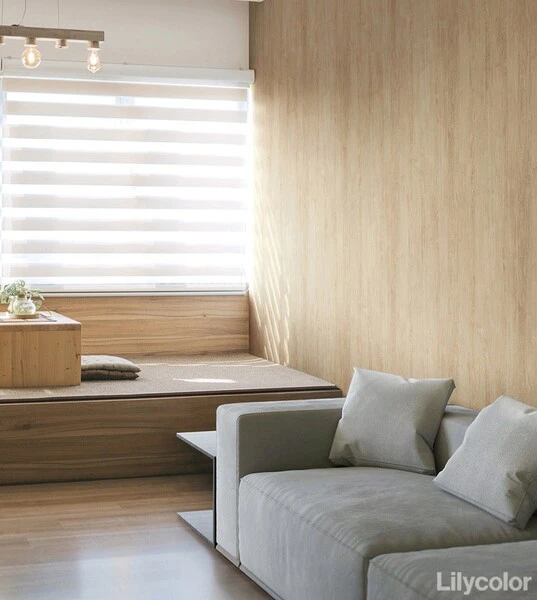 ナチュラルテイストな木目調壁紙