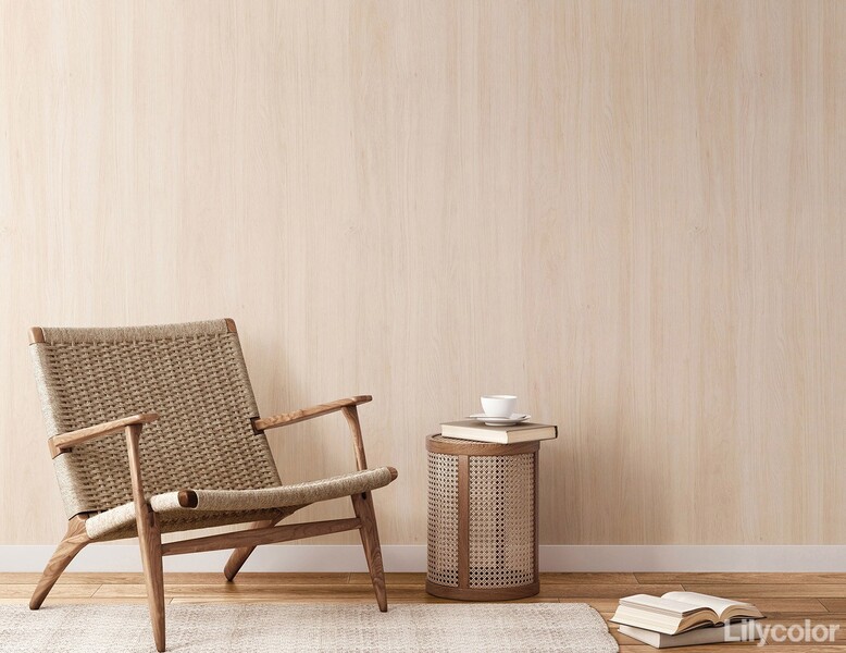ナチュラルテイストな木目調壁紙