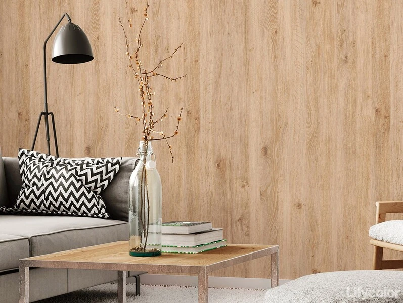 ナチュラルテイストな木目調壁紙