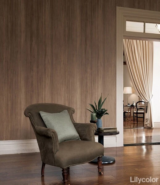 シンプル木目調壁紙