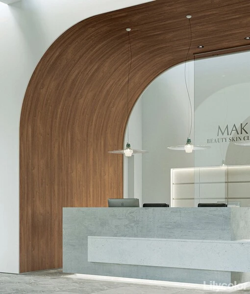 シンプル木目調壁紙