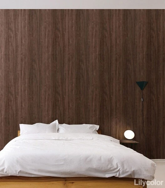 シンプル木目調壁紙