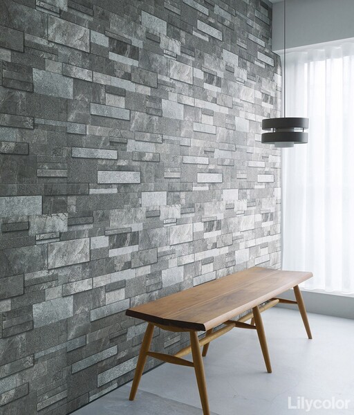 スタイリッシュなタイル柄壁紙