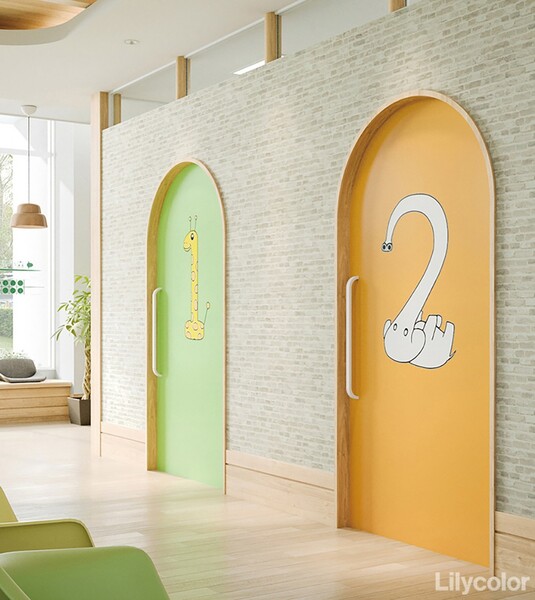 カジュアルテイストなレンガ柄