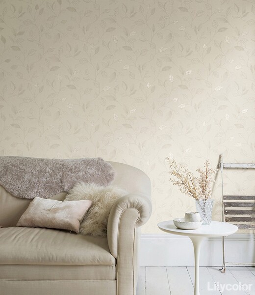 大人かわいい柄入り壁紙