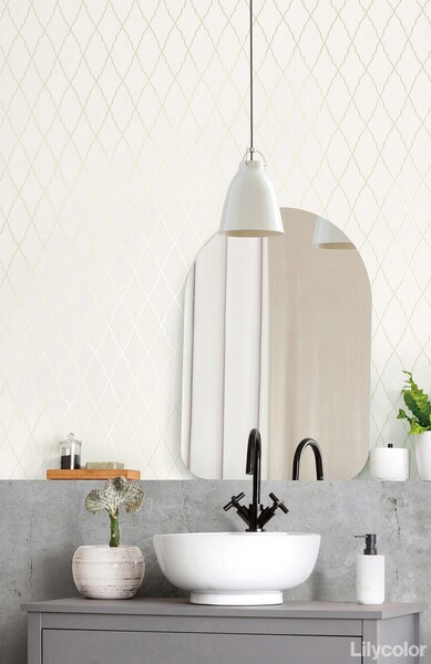 落ち着いた色味のモダンテイスト壁紙