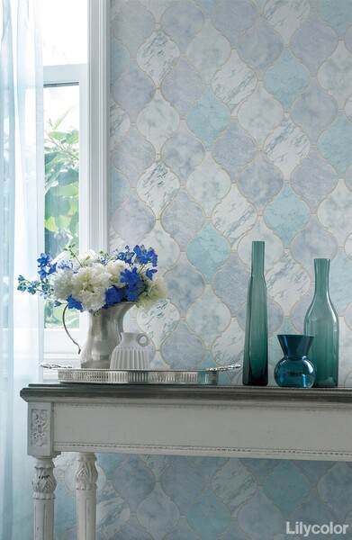 落ち着いた色味のモダンテイスト壁紙