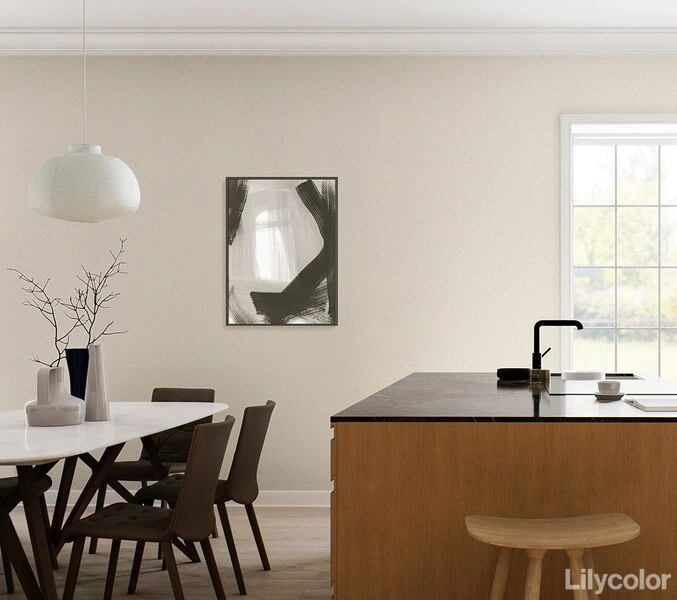 ナチュラルカラーの和紙調壁紙