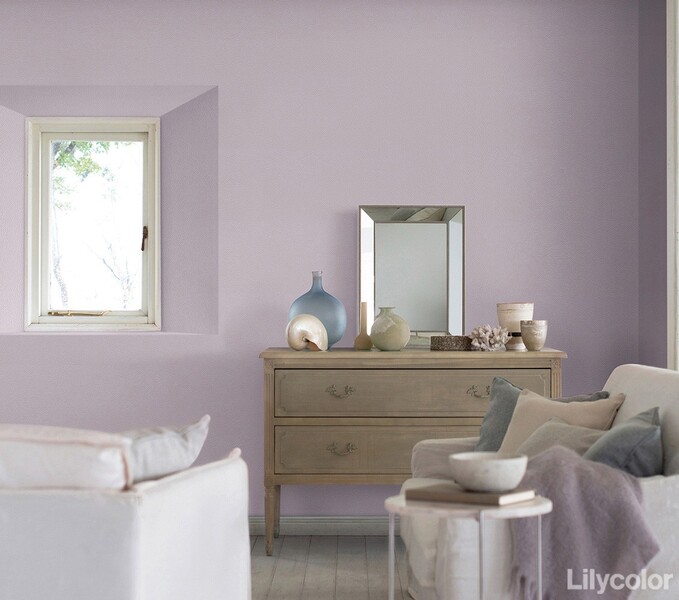 ふんわりとした淡色系壁紙