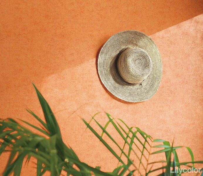 おしゃれカラー塗り壁調壁紙