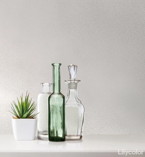 落ち着いた色味の織物調壁紙