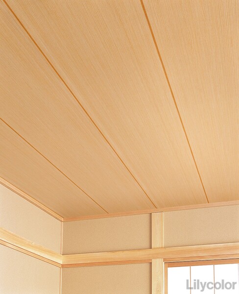 和調 天井にもおすすめウッド柄壁紙
