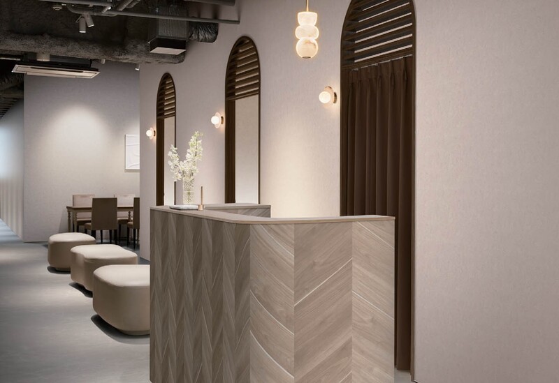 グレージュ系壁紙