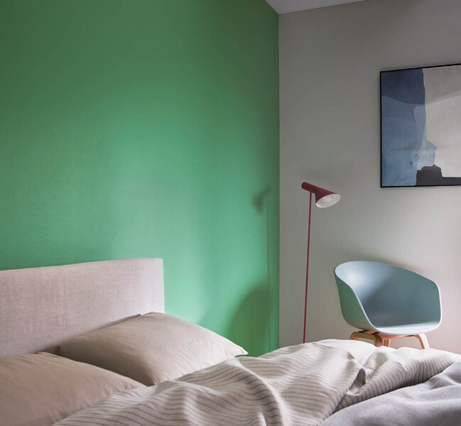 グリーントーン壁紙