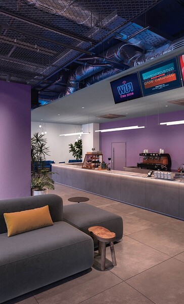 パープルトーン壁紙