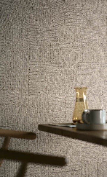 可愛らしさのあるモダン柄壁紙