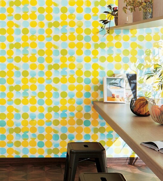 アクセントに!個性的なデザイン壁紙