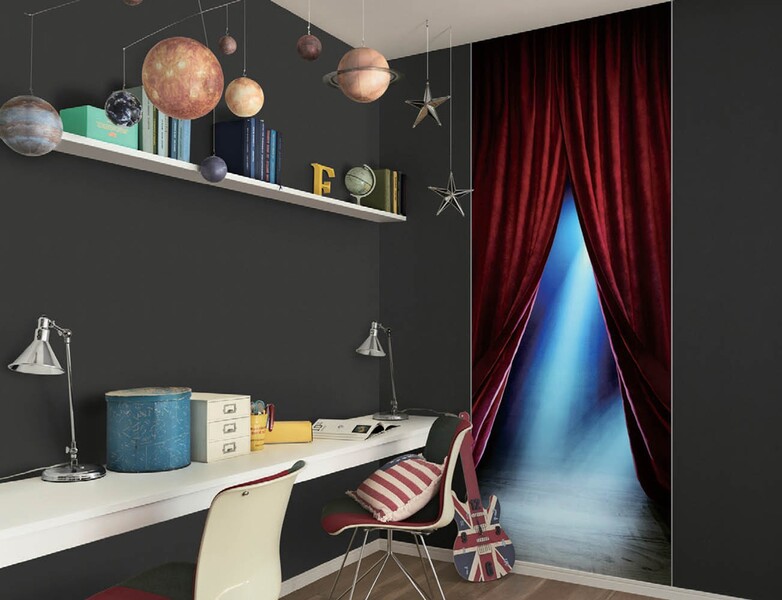 ライトブラウン系壁紙