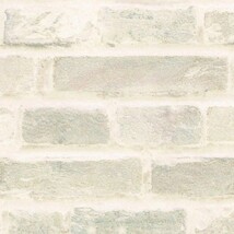 ライトグレー  レンガ・タイル   防かび  リリカラ LL-6165 旧品番LL-7275
