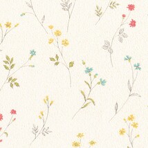 イエロー  フラワー   汚れ防止 消臭 抗菌 防かび  リリカラ LL-6763 旧品番LL-7511