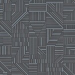 ダークブルー 幾何学模様 光触媒 消臭 抗菌 防かび 撥水 SINCOL BB2587 旧品番BB8618