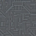 ダークブルー 幾何学模様 光触媒 消臭 抗菌 防かび 撥水 SINCOL BB2587 旧品番BB8618