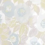 ライトグレー フラワー  防かび SINCOL BB2714 旧品番BB8676