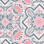 ピンク フラワー 光触媒/ハードタイプ 防かび 抗菌 表面強化 撥水 消臭 SINCOL BB2754 