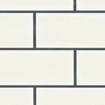 ホワイト  レンガ・タイル   防かび  リリカラ LL-6166 旧品番LL-7284