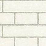 ホワイト  レンガ・タイル   防かび  リリカラ LL-6167 旧品番LL-7282