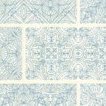 ライトブルー  レンガ・タイル   防かび  リリカラ LL-6179 旧品番LL-7318