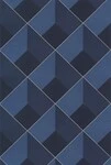 ブルー 幾何学模様 CASADECO  1ロール10m PERP86516529 輸入壁紙